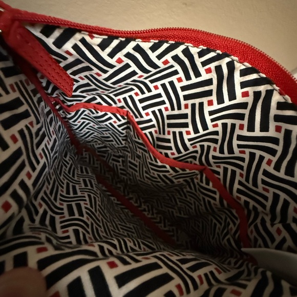 Vera Bradley Red Quilted Crossbody Bag - Picture 10 of 12